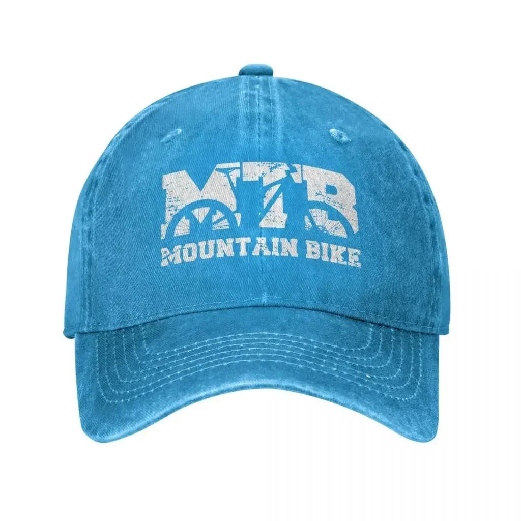 Mountain Bike Vintage MTB Summer Autumn Cap For Unisex Women Ponytail Baseball Cap Hip Hop Hats Denim Outdoor Casquette