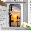 Angelrute bei Sonnenuntergang Motiv Handyhülle für Honor Huawei 200 Lite 100 400 PRO 80 90 X9 Magic 7 6 Lite 5 Pro Weiche Hülle