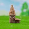 Micro-Landscape Rustic Style Compact Size Eco-friendly House Decoration for Home Office