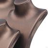 Necklace Bust Display Stand Jewelry Holder Selling Shop Use Photo Prop Decorative
