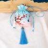 Dragon Boat Festival Sachet Perfume Bag Bag Bag Handmade DIY Pendant Mosquito Repellent Bag Argy Wormwood Chinese Ancient Style Pouch Embroider Empty