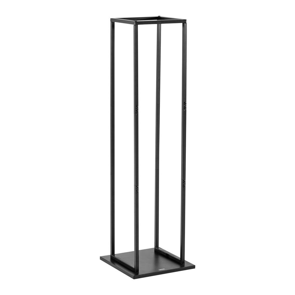 Indoor Firewood Rack, 33 × 32 × 112 Cm Log Stacker Holder, Holds Up To 45kg, Tall Wood Storage Stand, Powder-Coated Steel Firewood Holder, Heavy Duty