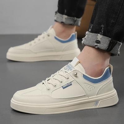 Men's Fashion Casual Low Top Skateboarding Shoes Boys Comfortable Sneakers Male Students Trending Soft Sole Classic Breathable Gym Non-slip