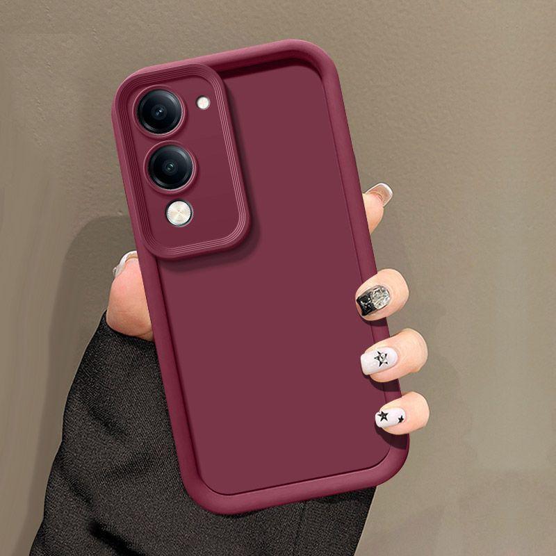 For vivo Y04 Case VIVO Y04s Phone Case vivo  Y29t Y29S Y19S GT T4 Lite 5G Anti fall protection Luxury Candy Matte Soft Cover