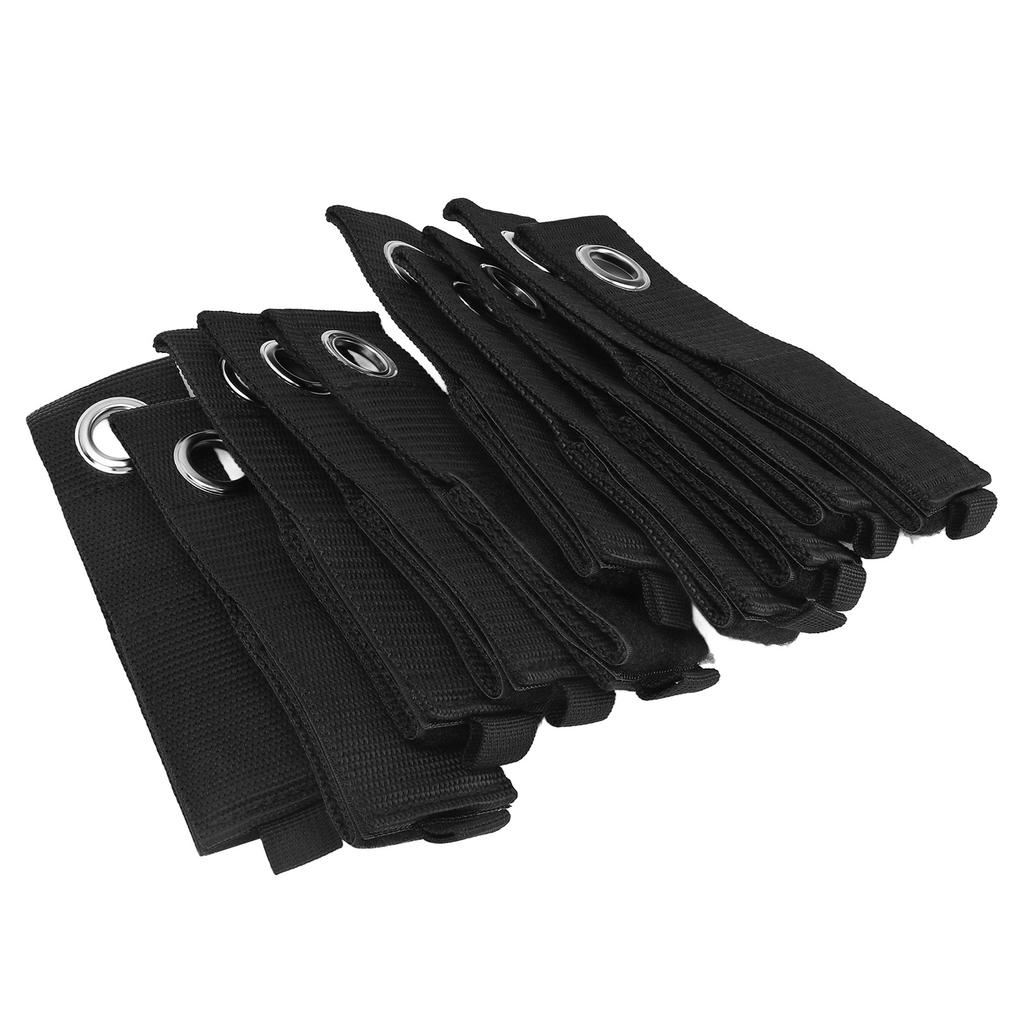 10 Pcs Storage Straps Hook Loop Extension Cord Storage Holder Organizer Wrap Keeper L