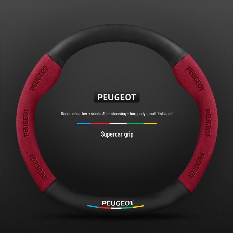 Steering Wheel Cover for Peugeot Models: 307, 3008, 4008, 2008, 508L, 301, 207