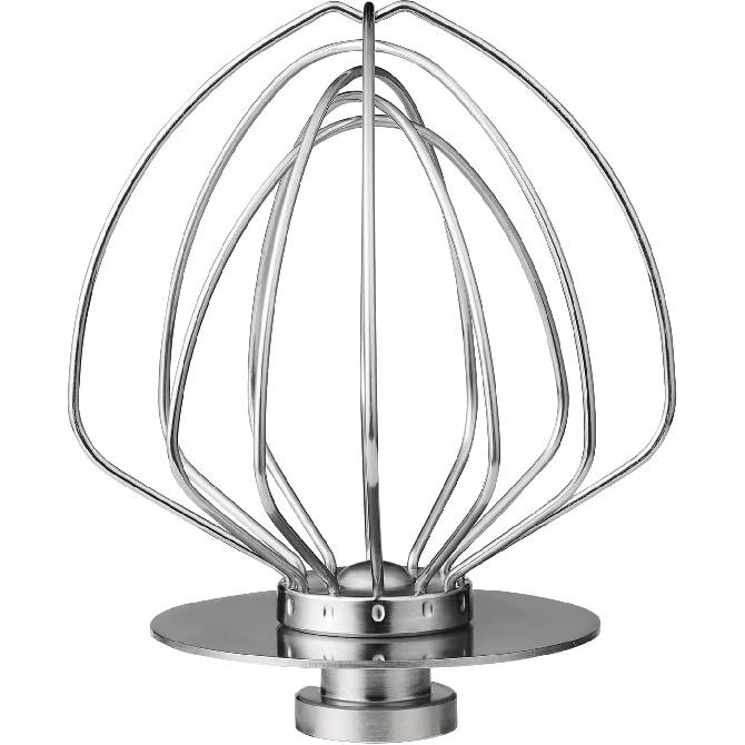 

K45WW Whisk Attachment for KitchenAid Stand Mixer, Stainless Steel Wire Whip Attachment Dishwasher Safe