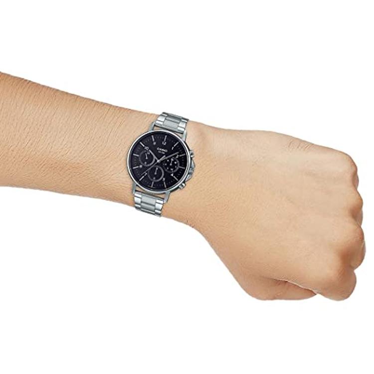 Casio Men Standard Series Black Watch MTP-E321D-1AV MTP-E321D-1AV
