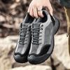 Golden Sapling 2025 Men's Casual Shoes Spring Summer Outdoor Hiking Sneakers Retro Splicing Leather Mesh Climbing Footwear Male