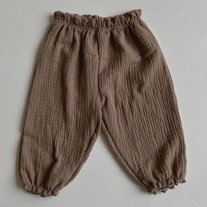 Korean Style Baby and Toddler Summer Floral Lantern Pants