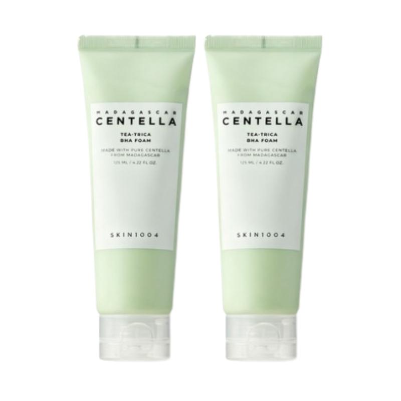 SKIN1004 Madagascar Centella Tea-Trica BHA Foam 125ml – Tea Tree BHA Pore Cleansing Foam for Oily & Blemish-Prone Skin
