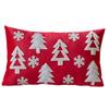 INS Style Throw Pillowcover Christmas Tree Cushion Cover Velvet Christmas Pillowcase  Sofa/Bed
