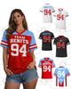 Maillot de Rugby Benito Benito Bowl Lx Mi-Temps 2026 Maillot Col en V Tenue de Concert de Musique Cadeau Haut T-shirts d'Été pour Hommes et Femmes
