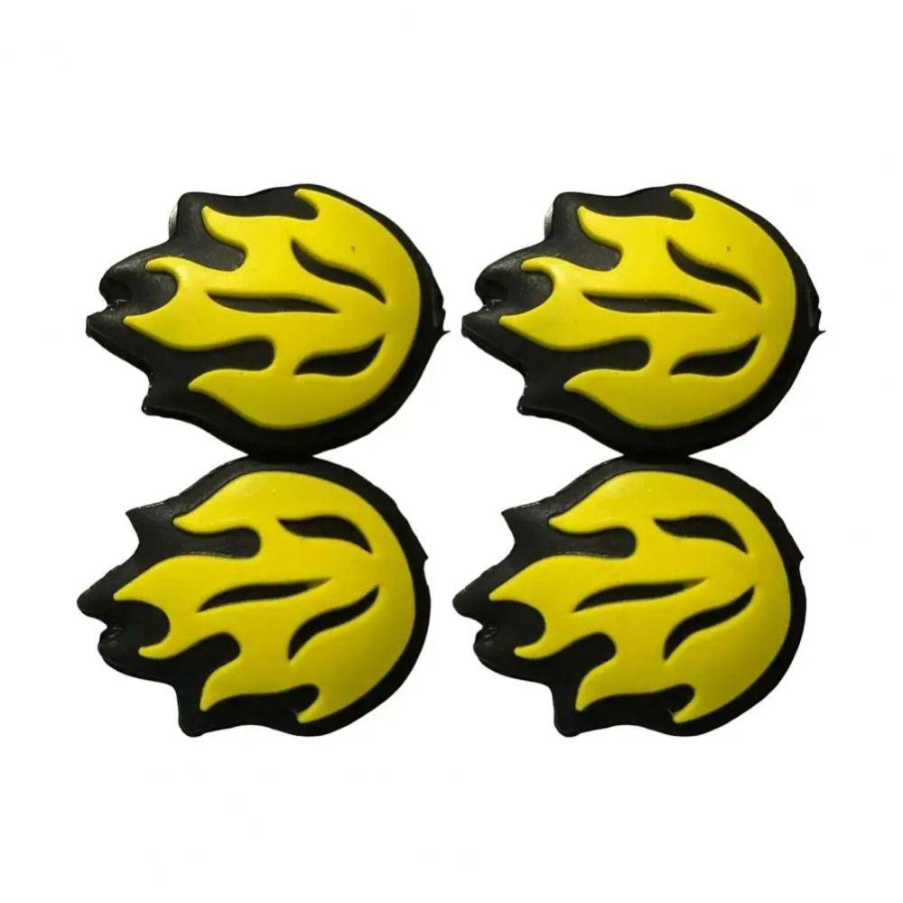 Flame Tennis Racket Shock Pad Australian Open Tennis Racquet Shock Absorber Squash Racket
