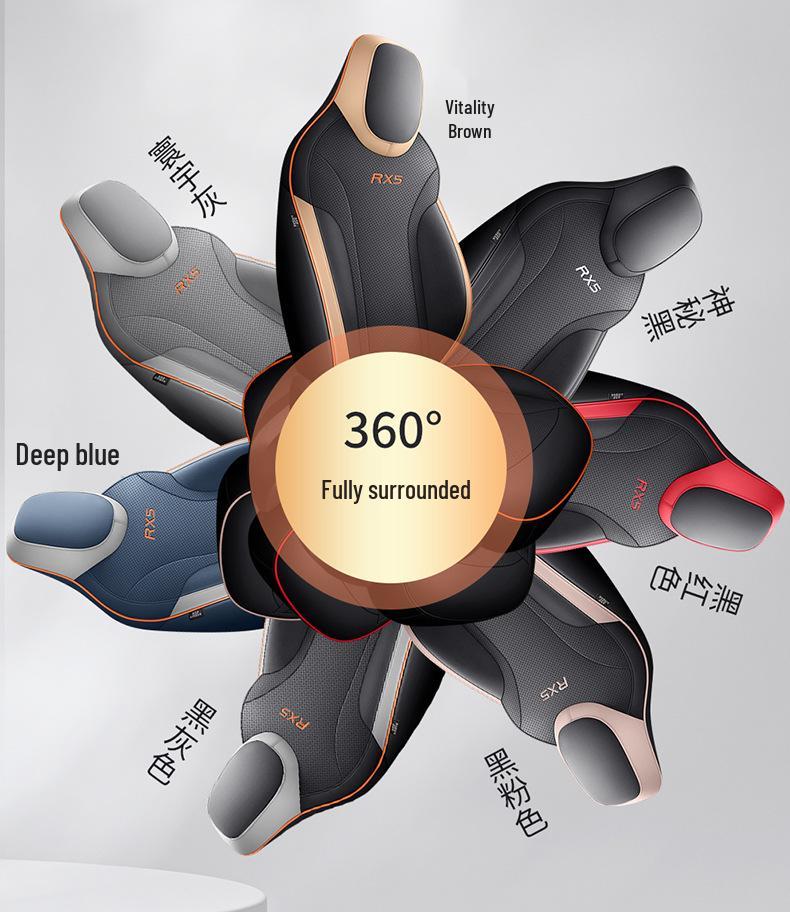 Roewe RX5 Leather Car Seat Cushions: Full Surround, Five-Seat Cover