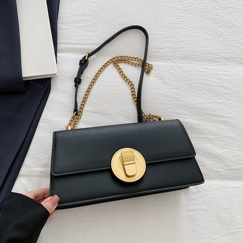 Summer new fashion high-end chain small square bag versatile single shoulder messenger women's bag