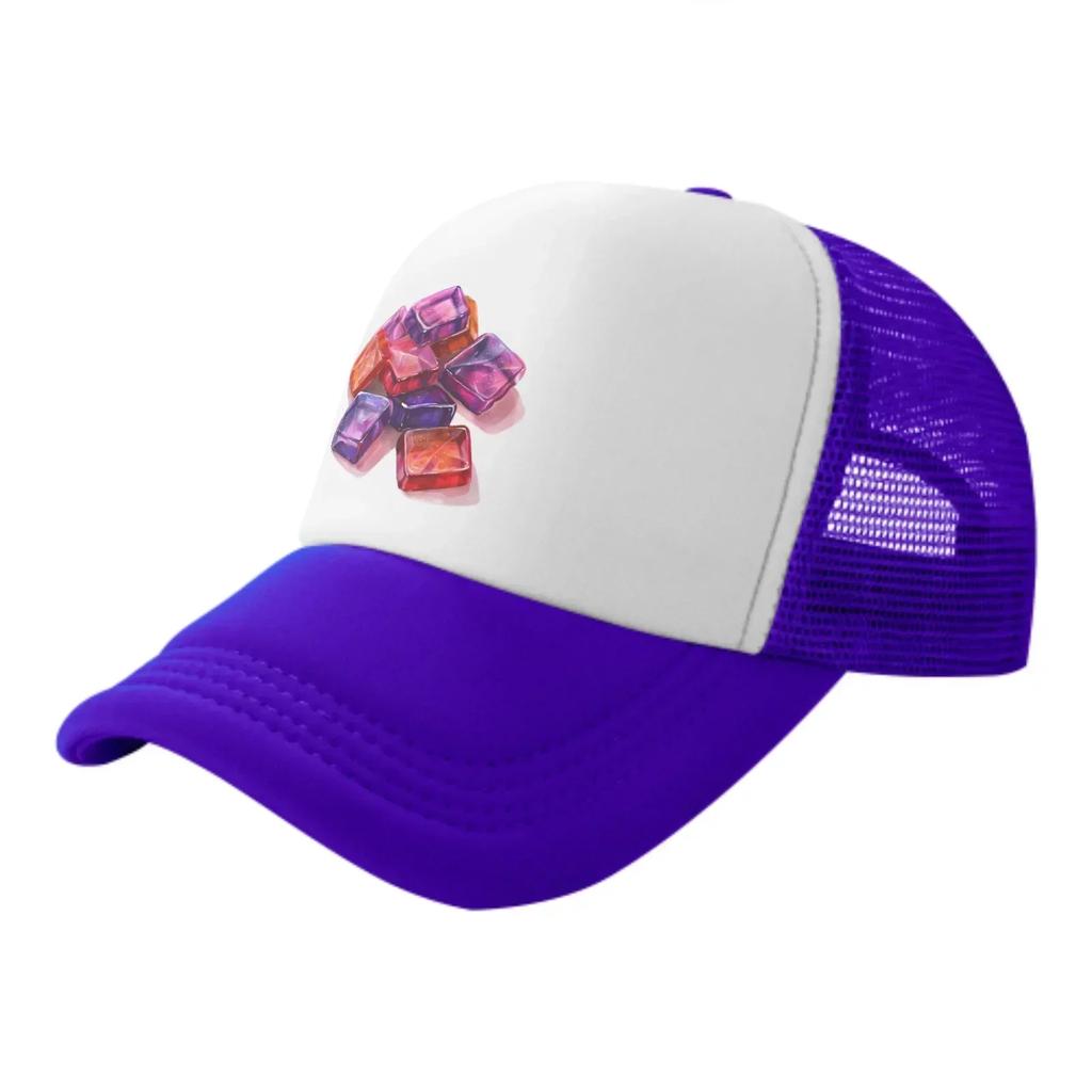 Colored Candy Spring Summer Leisure Sports Daily Sun Hat Fishing Outdoor Men's and Women's Truck Caps Fashion Casquette