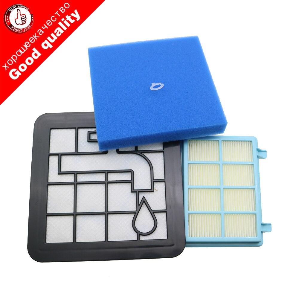 Waschbarer Motorschaumfiltersatz für Philips Power Pro Compact FC9331/09 FC9332/09 FC8010/01 Staubsaugerteile FC8010
