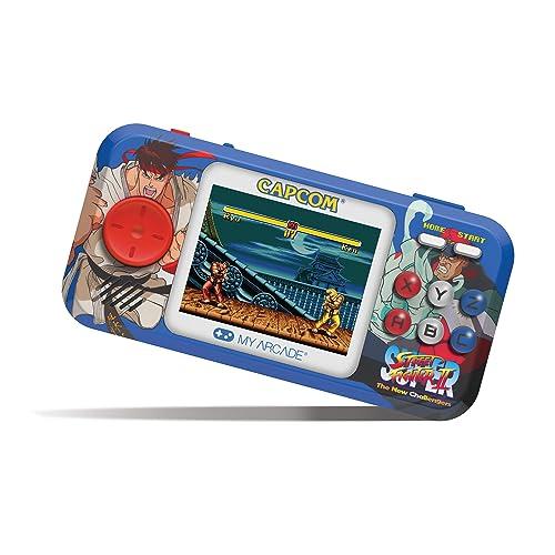 My Arcade Street Fighter II Pocket Player Portable Game System with 2 Games and a 2.75-inch Color Screen