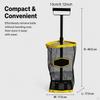 Pickleball Ball Retriever Picker Basket Convenient No Bending Telescopic Handle for