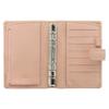 Filofax Classic Stitch Soft System Planner, Bible Size, Peach, 028527 (Genuine Imported Product)