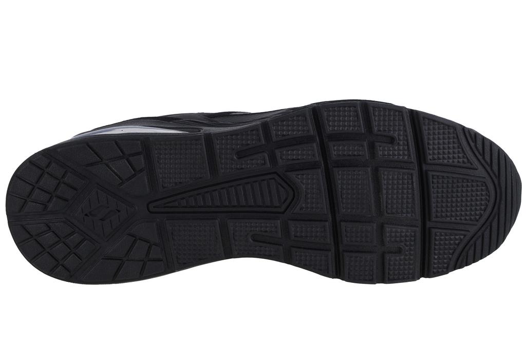 Skechers Uno 2- 90'S 2, schwarze Herren-Sneaker