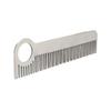 Pocket Tool Stainless steel Matte Minimalist Engraved Metal Hair Mustache Comb