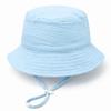 Striped Fisherman Hat Wide Brim Bucket Hat High Quality Children's Sun Hat  Outdoor Fishing