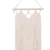 Beige Wall ing Tapestry, Bohemian Macrame Tassel Decoration Woven Tapestry Party Background