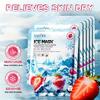 Strawberry Hydrating Ice Mask,Moisturizing and Hydrating Ice Sheet Mask,Refreshing and Hydrating,Suitable for All Skin Types