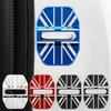 XLJBM1 For Car-Styling Door Lock Cover UK National Flag Emblem Cover Fit For MINI Cooper S R55 R56 R57 R58 R59 F54 F60 Countryman C