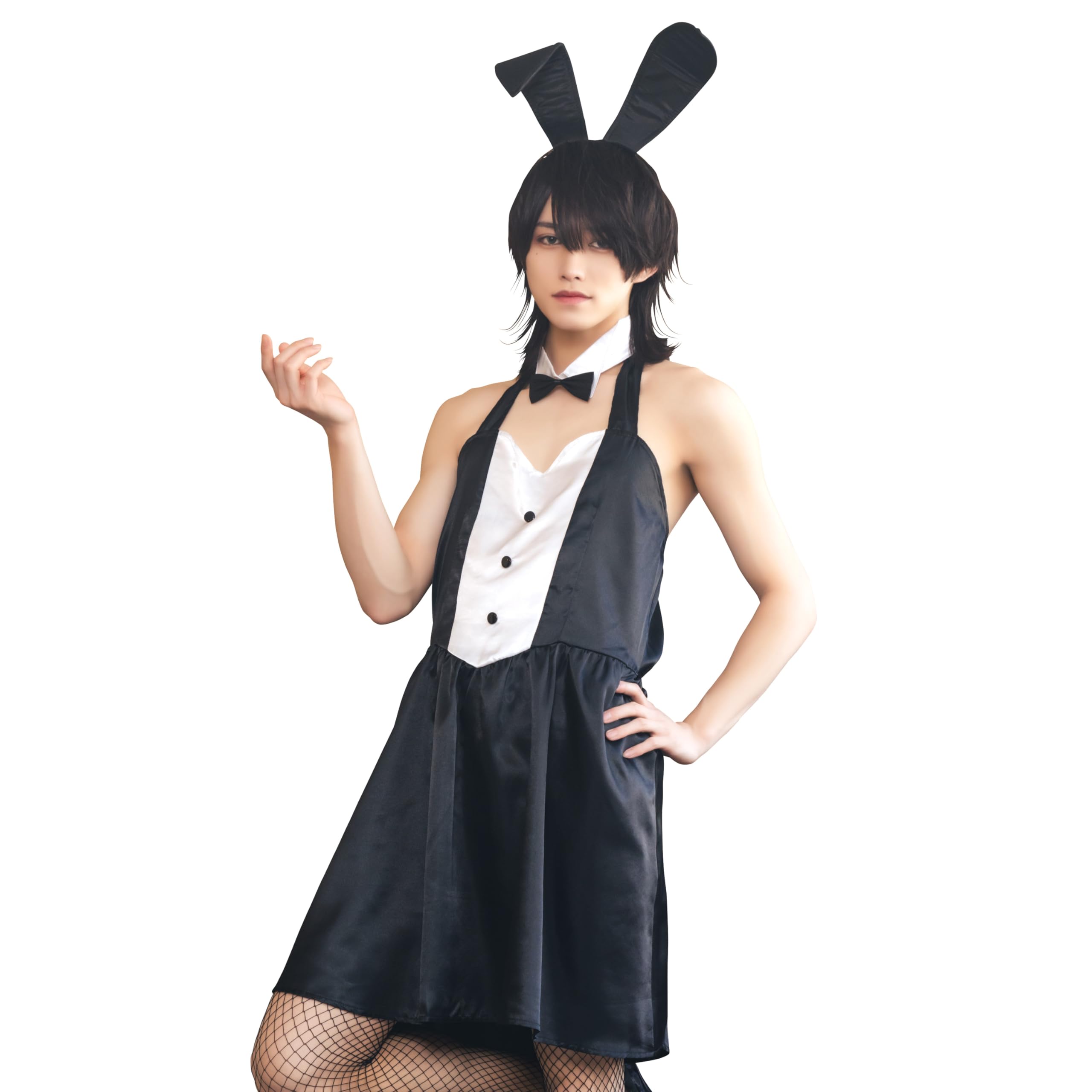 Костюм Косплей Хэллоуин Кролик для Мужчин Clearstone Honey Boy, Черный