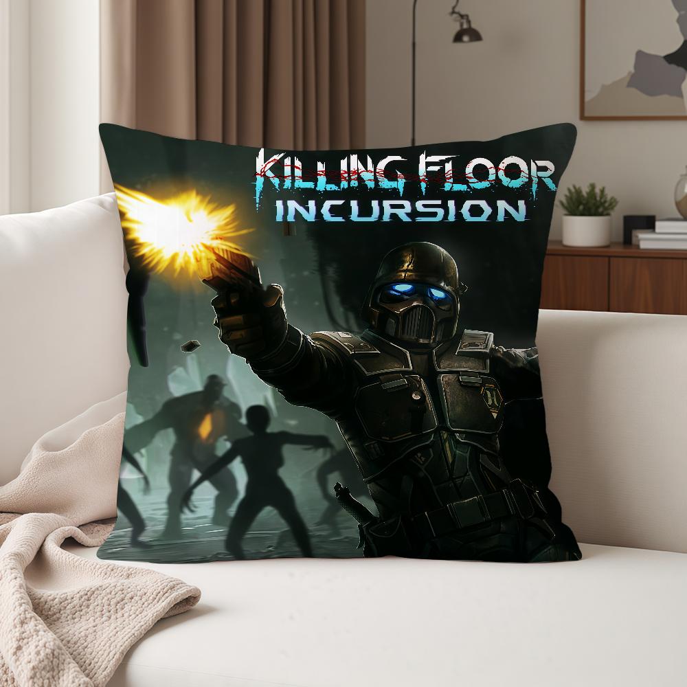 Game KKilling Floor 3 Pillow Case Suitable For Bedrooms Living Rooms Cars Home Decoration