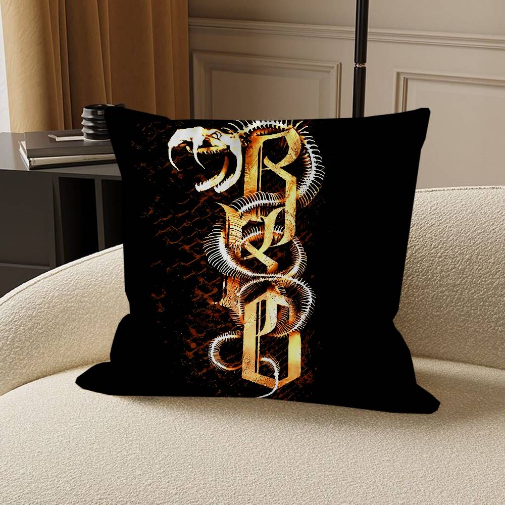 LOGO RKO Pillowcase Toon Gift Cushion Cover Bedroom Home Sofa Chair Seat Decor Pillow Case