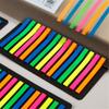 160/300Pcs Translucent Sticky Notes Multifunctional Colored Index Tabs Long Page-Markers Sticky Index Tabs for Notebooks