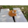Simulated Animal Fox Plush Toy Childrens Christmas Gift Photo Props Decor Home