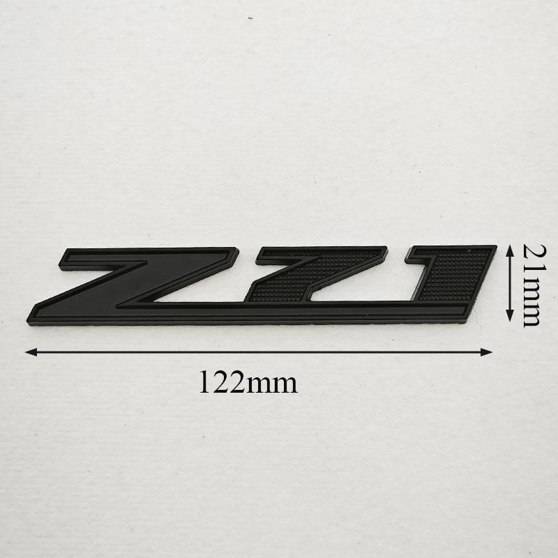 AABHC1 3D Metal Logo Z71 Z71OFF ROAD Car Sticker Rear Trunk Embelem Badge For Chevrolet Silverado Colorado Cheyenne Exterior Accessorie