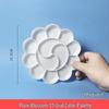 Plum Blossom-Shaped Watercolor Palette for Gouache, Chinese Painting, Acrylic, and Children's Art