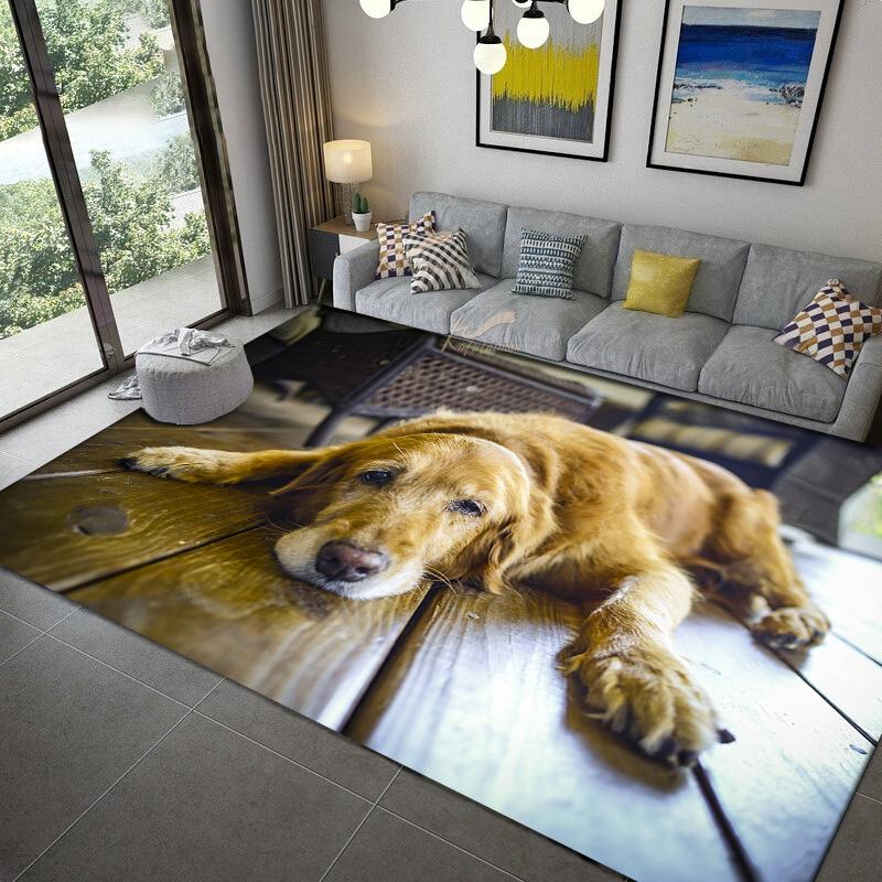 Lovely Pet Dog Carpet Kitchen MatEntrance Doormat Bedroom Floor Decoration Living Room Carpet Bathroom Anti-slip Rug Rug