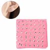 98pcs Metal Ear Stud Ear Cap Earnuts Piercing Tool Earrings Jewelry Accessories Set