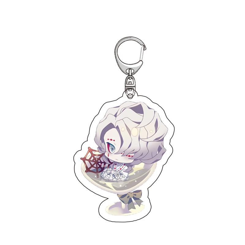 

Animation Acrylic Key Ring Demon Slayer Nezuko Tanjiro Pendant Animation Design Accessories Merchandise Present for Fans Costume Play Collector 55mm