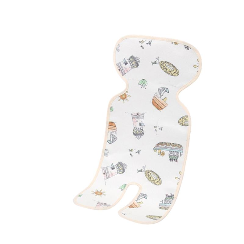 

Universal Baby Cooling Pad Pushchair Seat Lining Summer Soft & Breathable Pram Cushion Mat for Pram Strollers