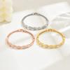 Straight Women'S Bracelet, Creative Peach-Shaped Environmentally Friendly Alloy Bracelet, Street Stall Jewelry Bracelet