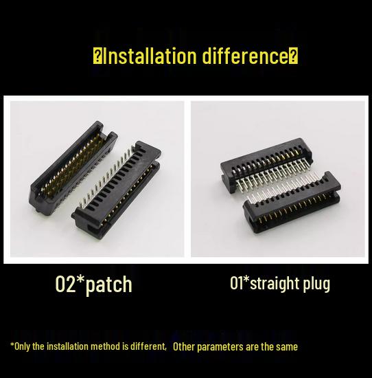 Male 2-Row 30-Pin 1.27mm Board-to-Board Connector TFM-115-02-L/S-D-LC/A-K-TR