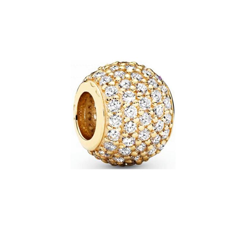 Sparkling Multiple Series Charm Beadapplicable To Original European Plating Copper Jewelry & Diy Making Unique Gift