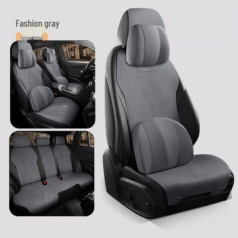 Volkswagen Käfer Vier Jahreszeiten Wildleder Sitzkissen: Atmungsaktive, Belüftete, Dünne Sattelunterlage.