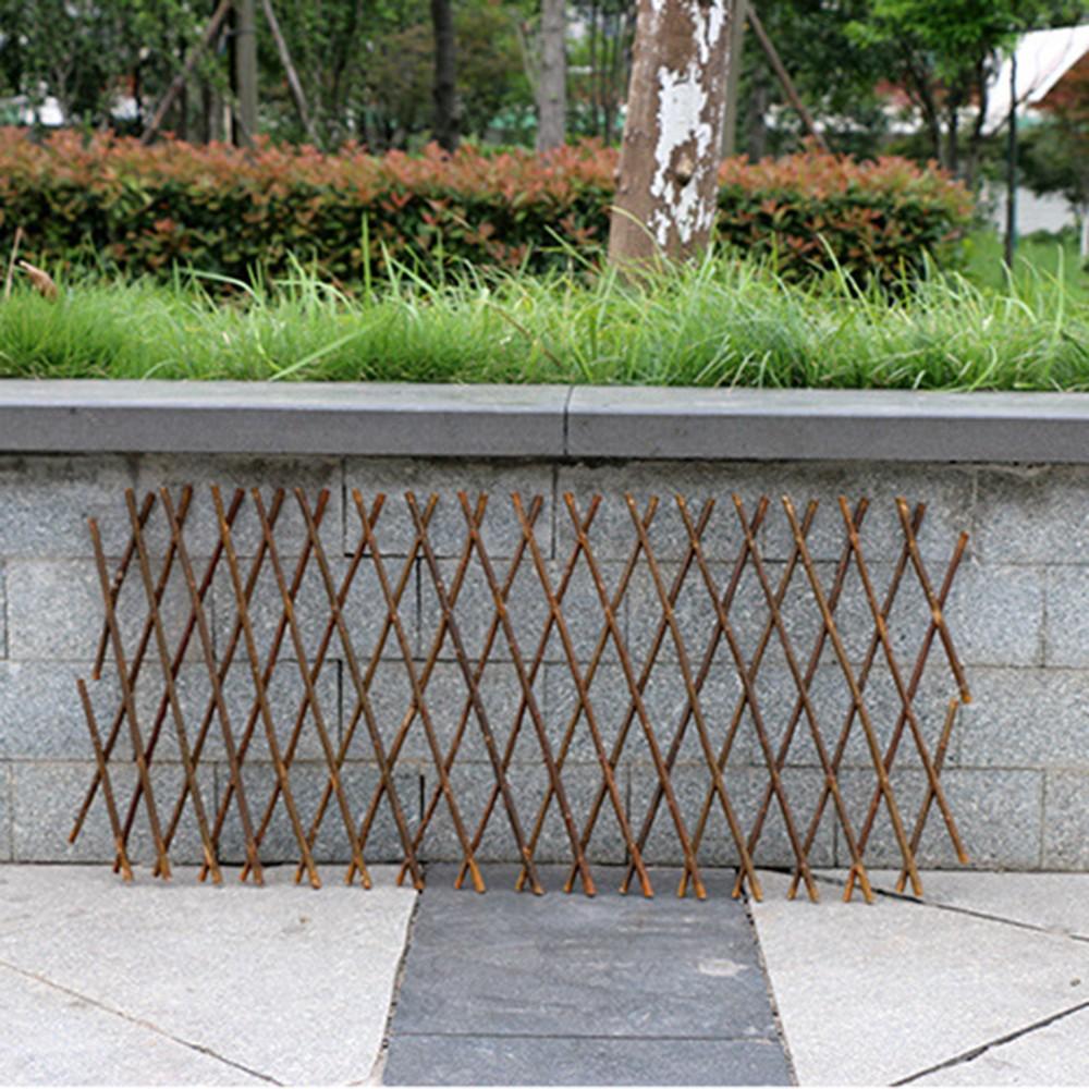 Gjerde Tregjerde Skjerm 40cm Trehageespalier Ekspanderende Klatring