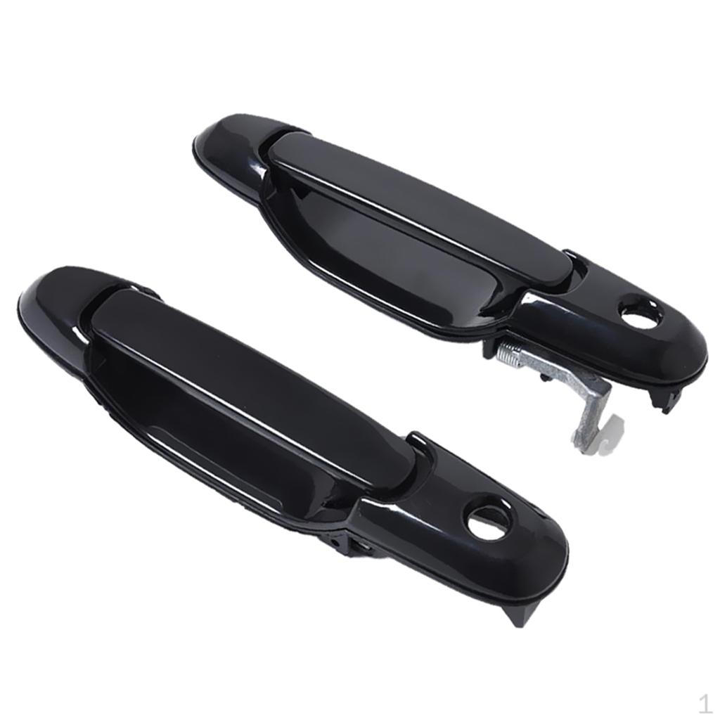 1 Pair Outside Door Handle Front Left for 1998-2003