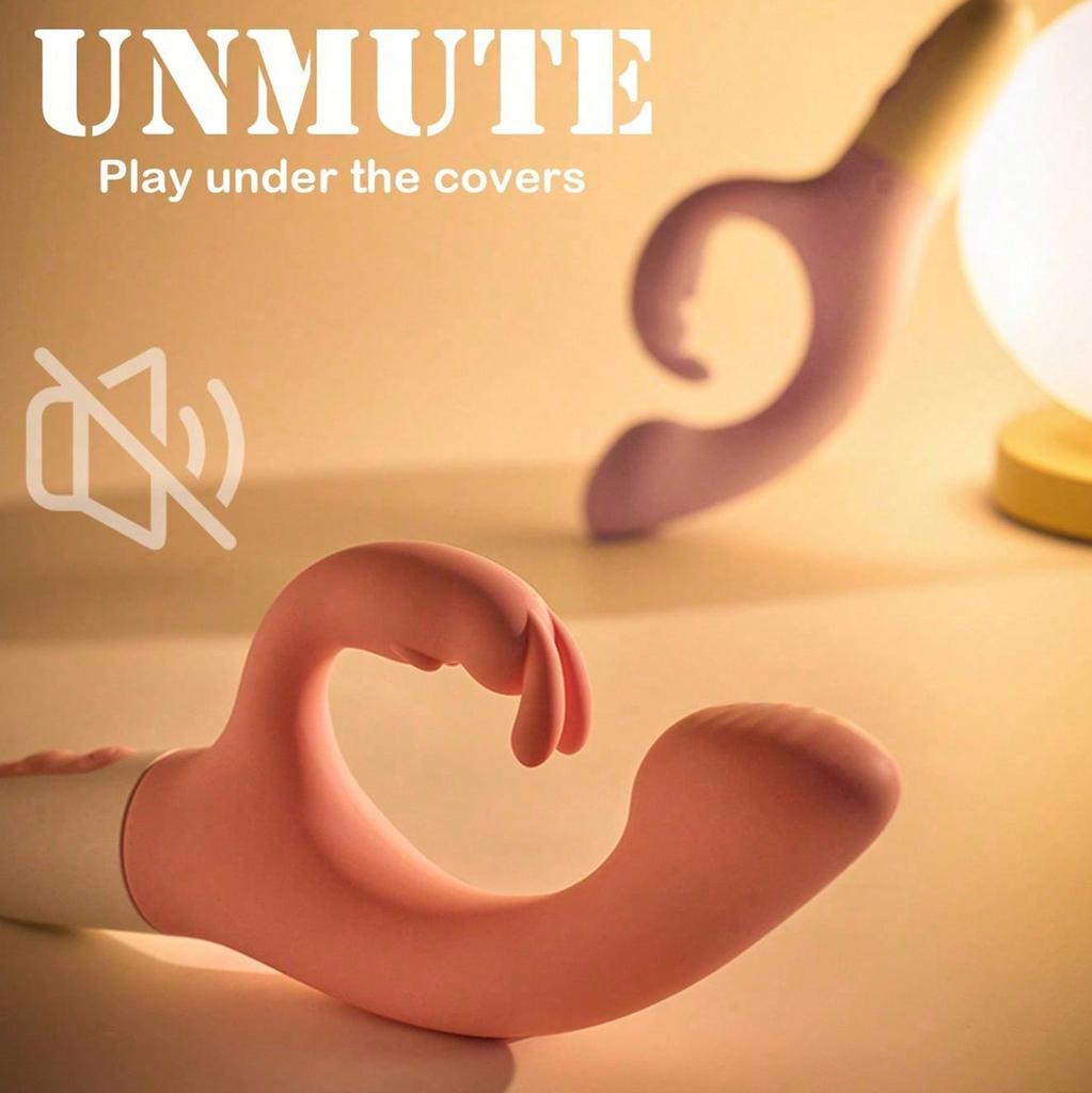 3 In 1 G Spot Rabbit Anal Dildo Vibrator 10 Vibration Modes Waterproof Clitoral Massager Female Tongue Sex Toys Adult Sex Toys