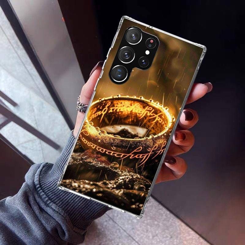 The L-Lord of The R-Rings Phone Case For Samsung Galaxy S23 S24 S25 Edge S26 Ultra S22 + S21 Plus S20 FE Cover Silicone Print Sh